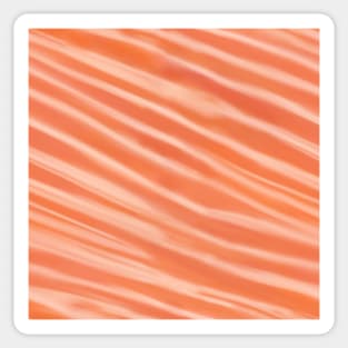 Raw salmon fillet pattern illustration Sticker